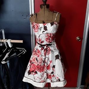 Ruby Rox floral sundress with tulle size 3
